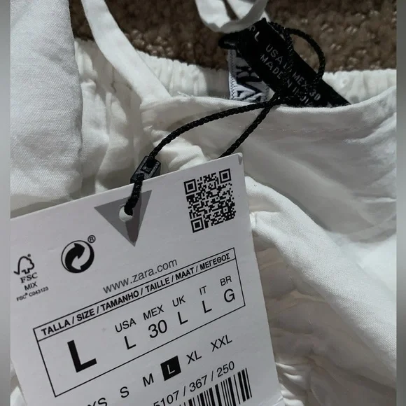 Zara Midi Dress With Lace Embroidery - Picture 13 of 16